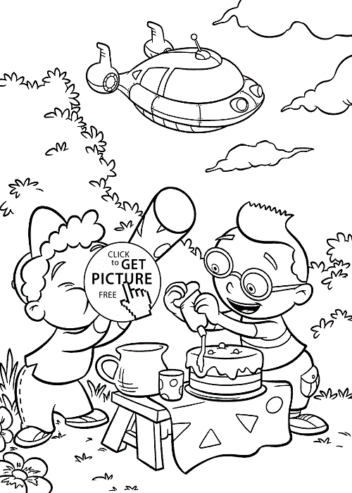 Printable Little Einsteins Coloring Pages