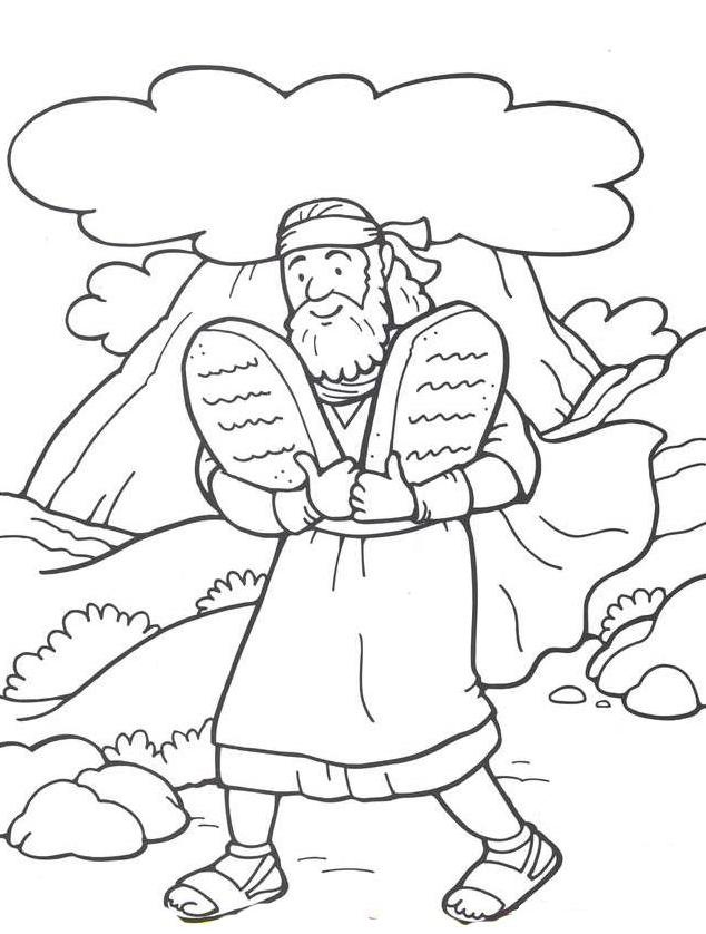 Printable Moses Coloring Pages | ColoringMe.com