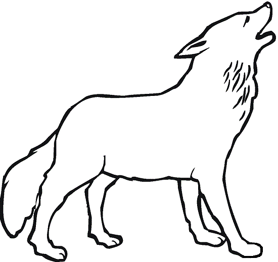 Coloring Pages of Wolves | ColoringMe.com