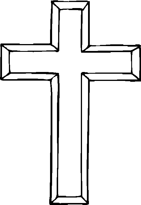 Printable Cross Coloring Pages