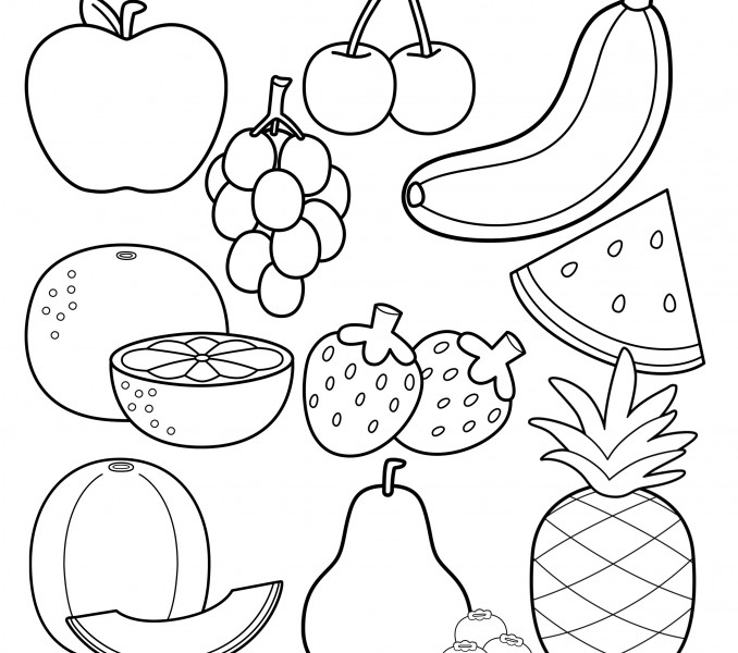 5600 Top Multiple Apple Coloring Pages  Images