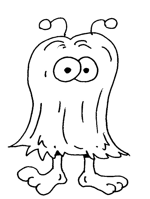 funny monster coloring pages  coloringme