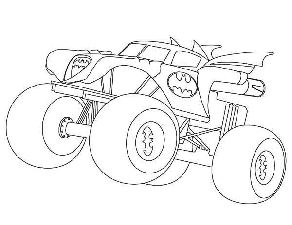 Printable Grave Digger Coloring Pages