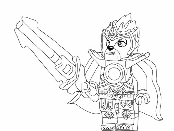Printable Chima Coloring Pages