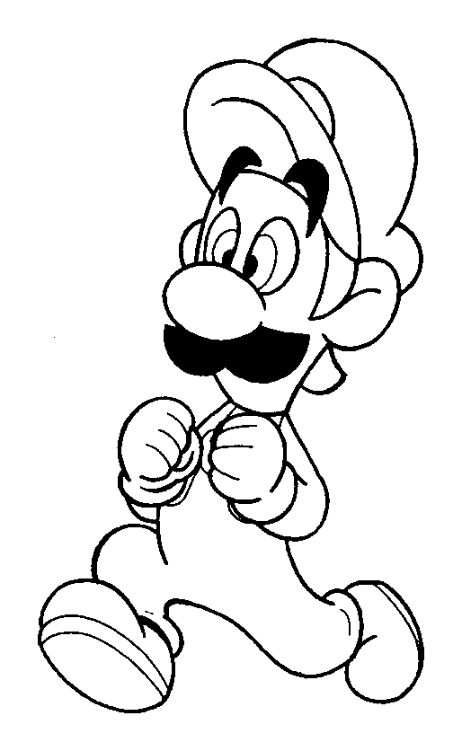 luigi mansion dark moon coloring pages