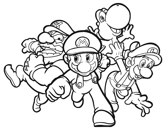 mario kart coloring pages pictures coloringme com