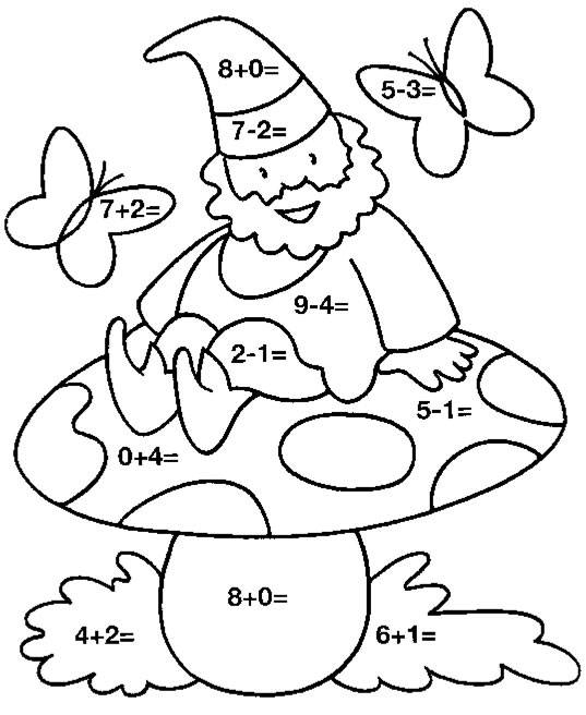 Printable Math Coloring Pages