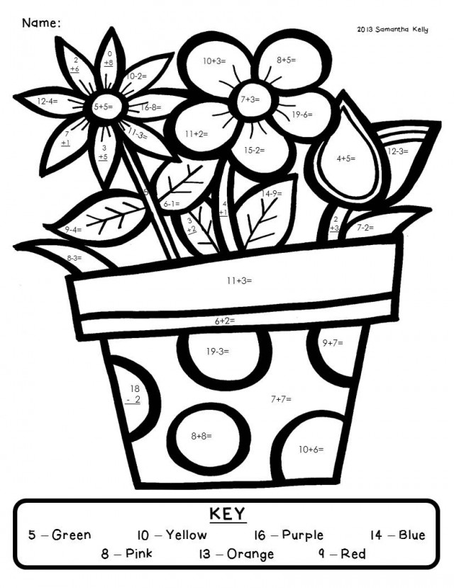 printable math coloring pages coloringme com