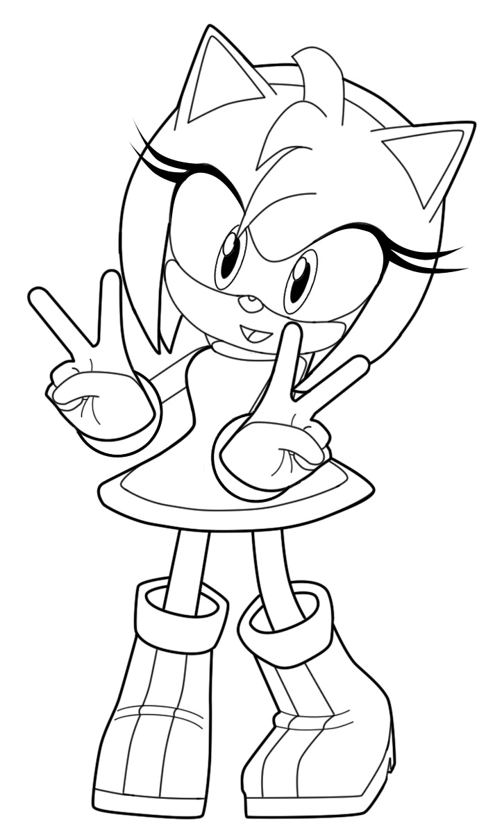 Sonic the Hedgehog Coloring Pages.