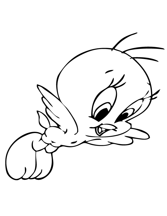 Printable Tweety Bird Coloring Pages