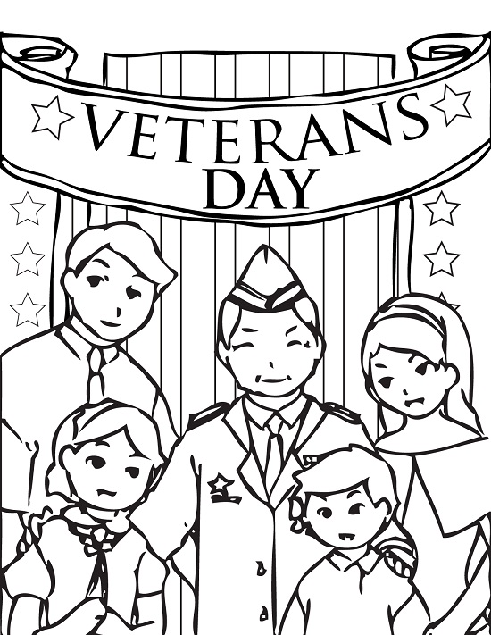 Printable Veterans Day Coloring Pages Coloringme Com