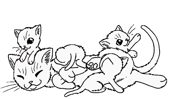 Warrior Cats Kit Coloring Pages