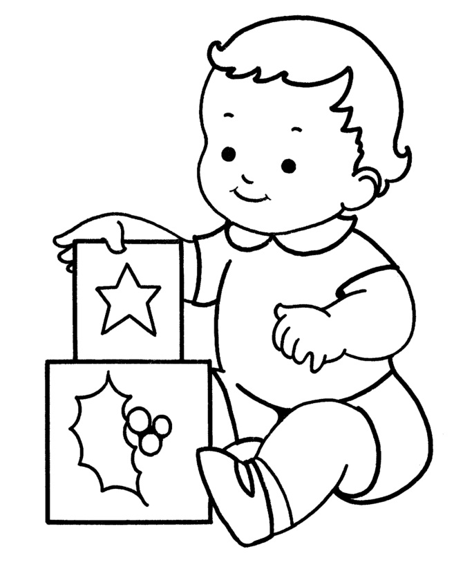 babies coloring pages