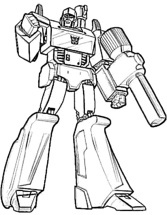 transformers coloring pages devastator transformer