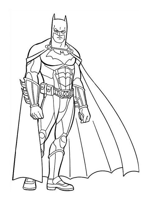 batman logo coloring pages for kids