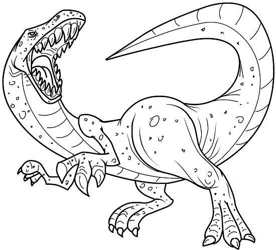 Printable Dinosaur Coloring Pages