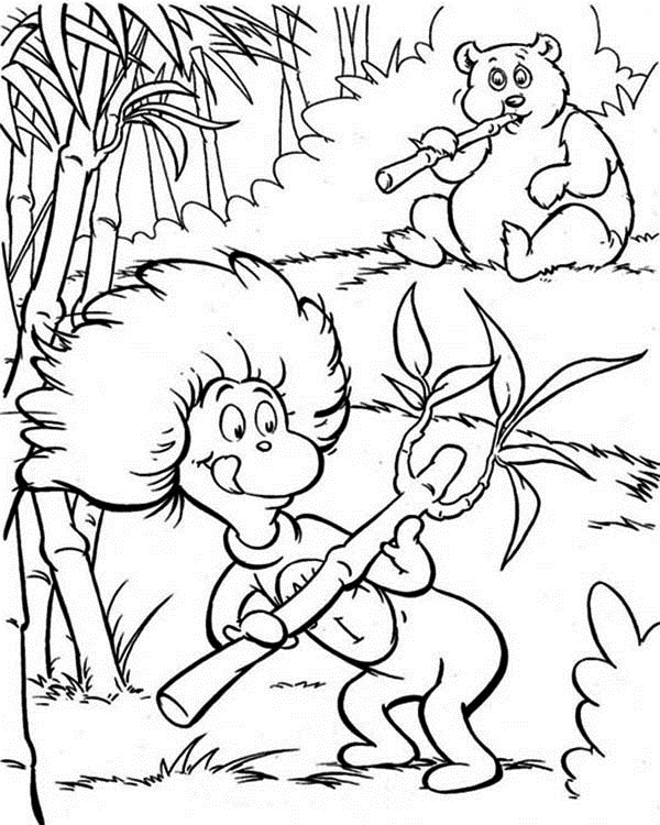 Printable Dr. Seuss Coloring Pages