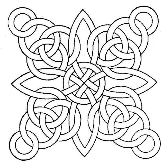 Printable Geometric Coloring Pages Coloringme Com