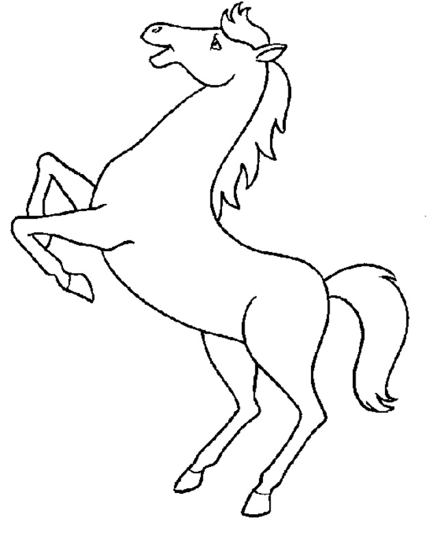 Printable Horse Coloring Pages