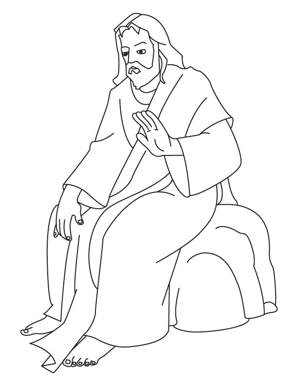 Printable Jesus Coloring Pages | ColoringMe.com