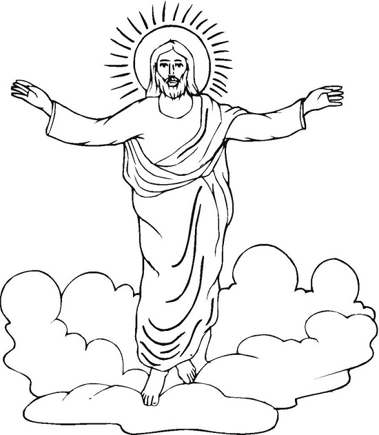 Printable Jesus Coloring Pages