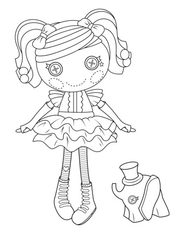 Printable Lalaloopsy Coloring Pages