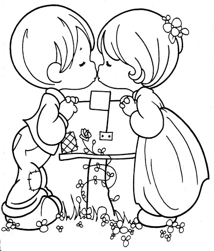 Pritable Precious Moments Coloring Pages